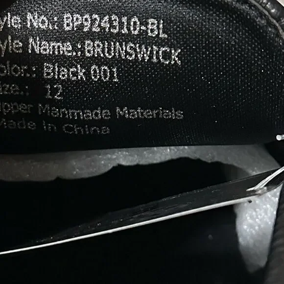 Beverly Hills PC 12 Black BRUNSWICK Faux Leather Loafers Driver Moccasins